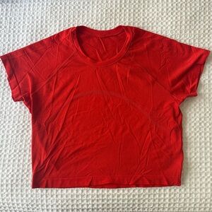 Lululemon Swiftly Tech Cropped Short Sleeve 2.0